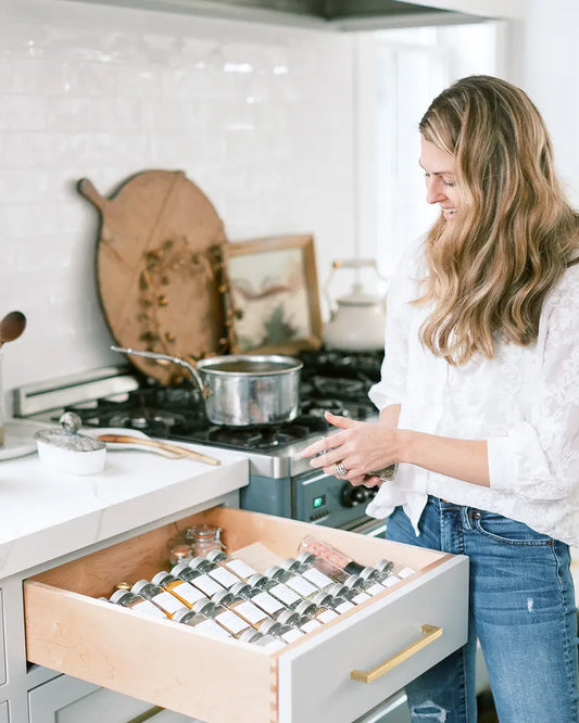 Spice Up Your Life with These Clever Spice Drawer Organizers