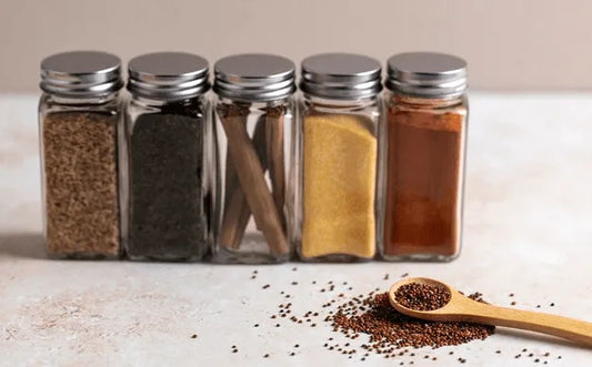 Best Kitchen Spice Organization Idea: Lazy Susan Spice Rack