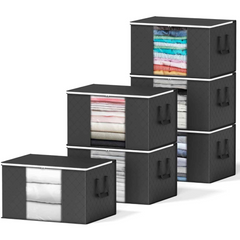 6 Pack 90L Large Storage Bins 6 Pack 90L Large Storage Bins