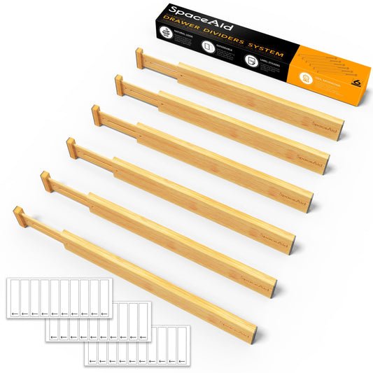 Bamboo Drawer Organizer