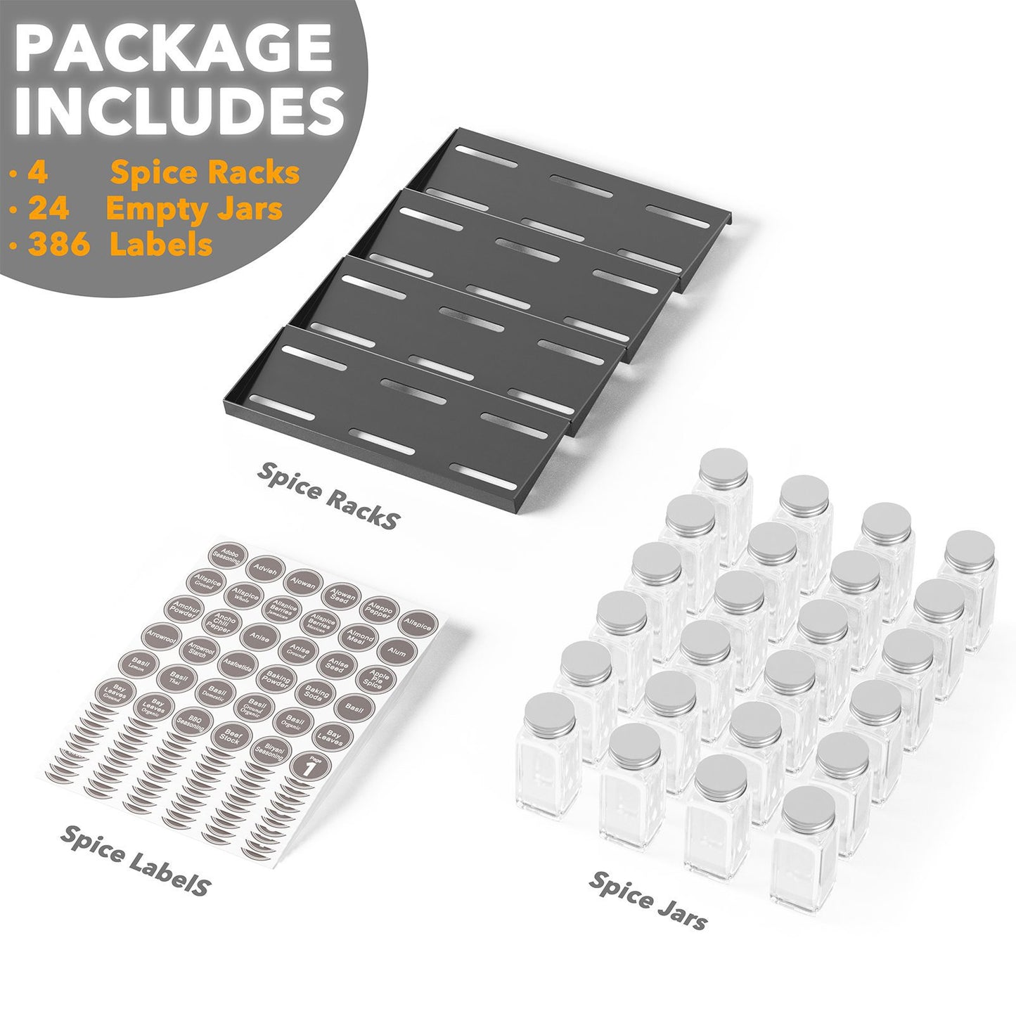 in drawer spice organizer