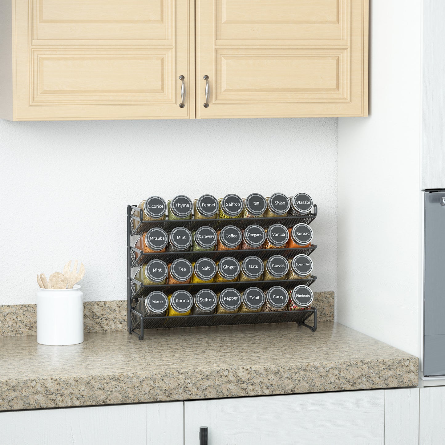 Cabinet Spice Rack Organizer