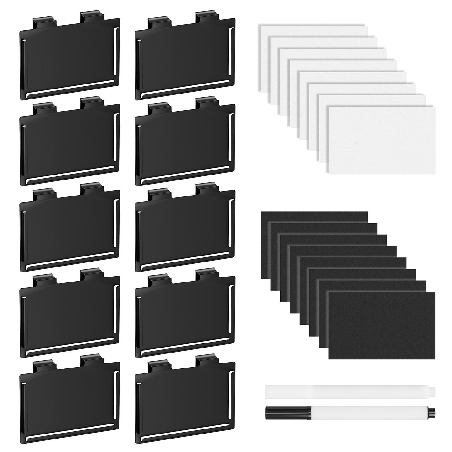 SpaceAid basket label clips