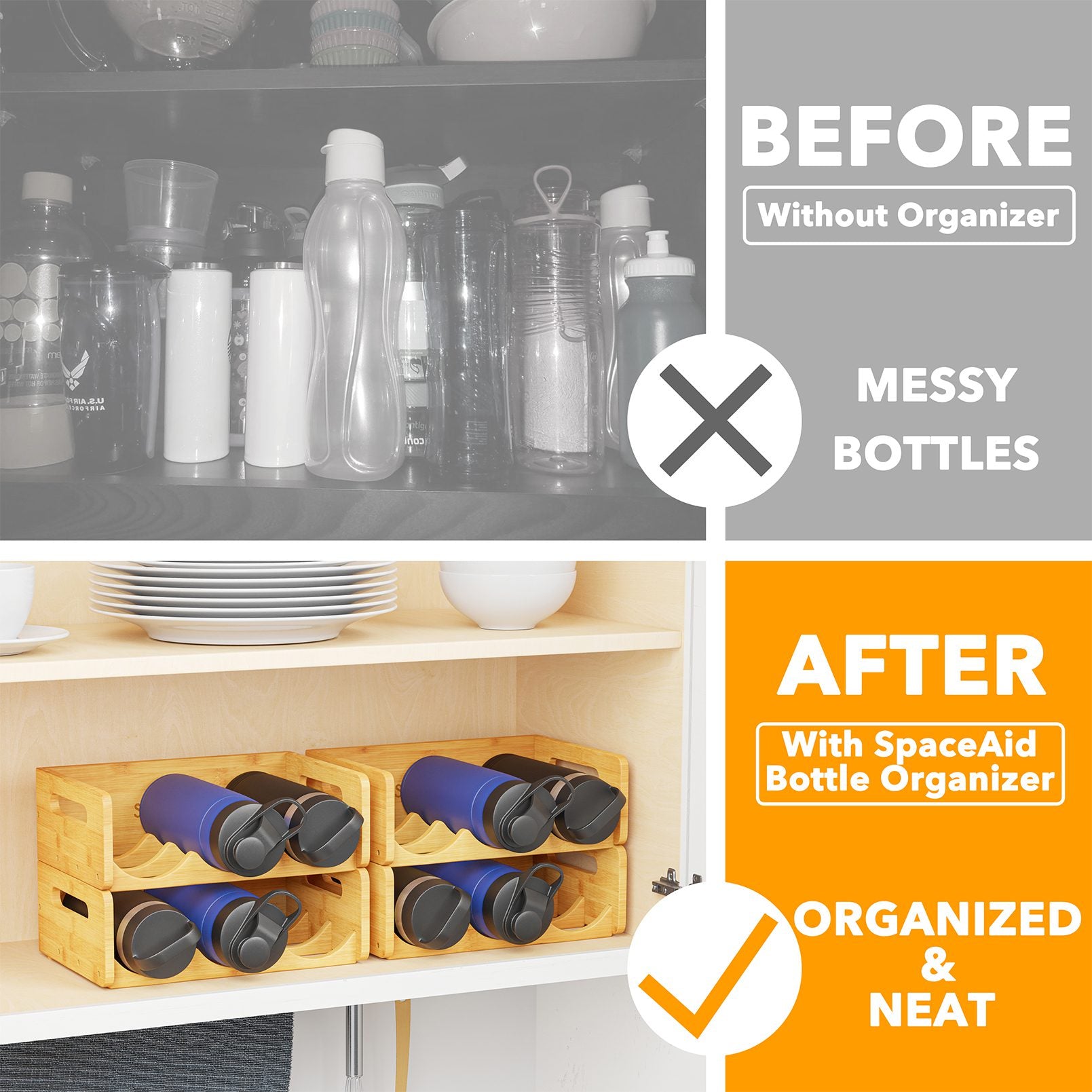 Best water bottle organizer