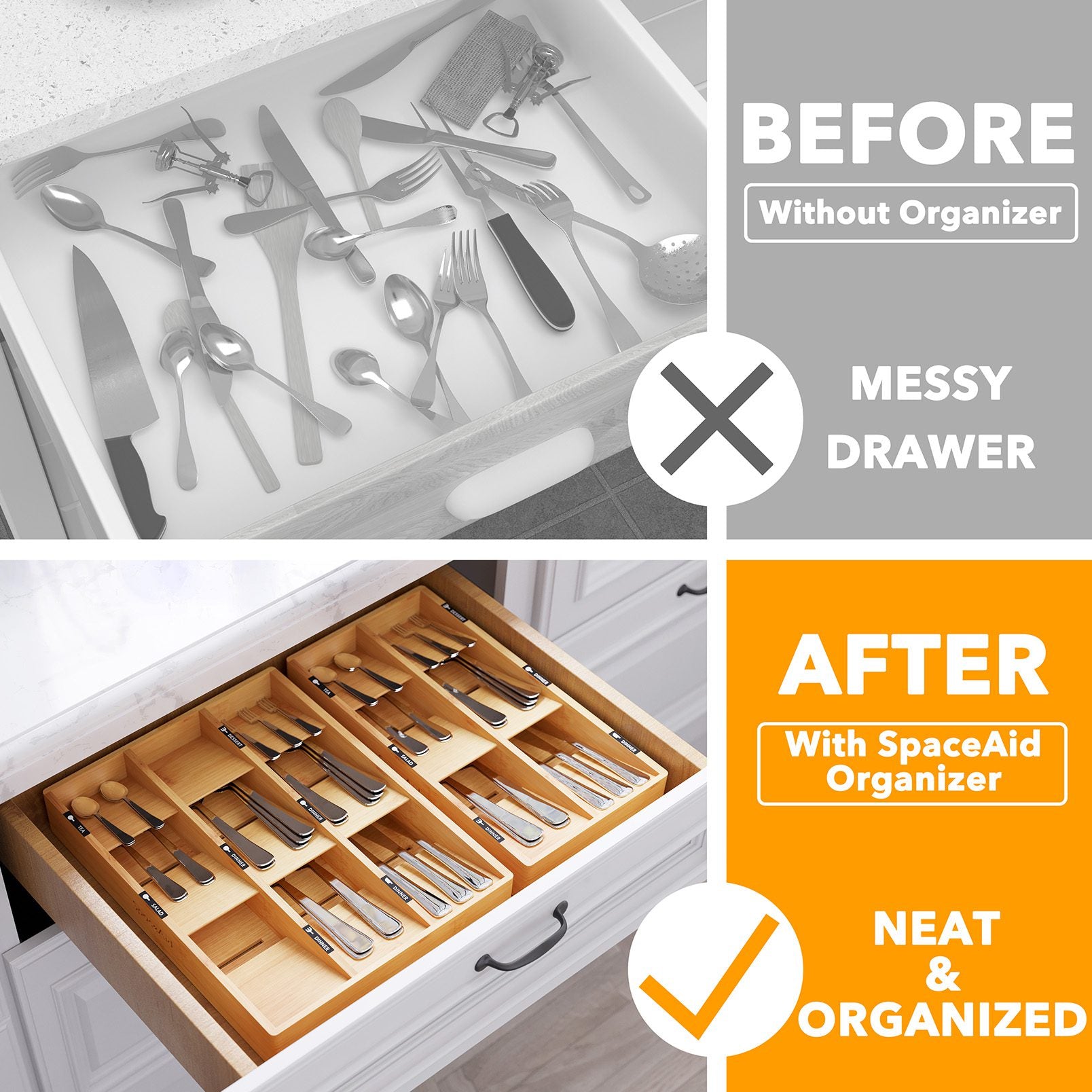Organize Kitchen Utensils