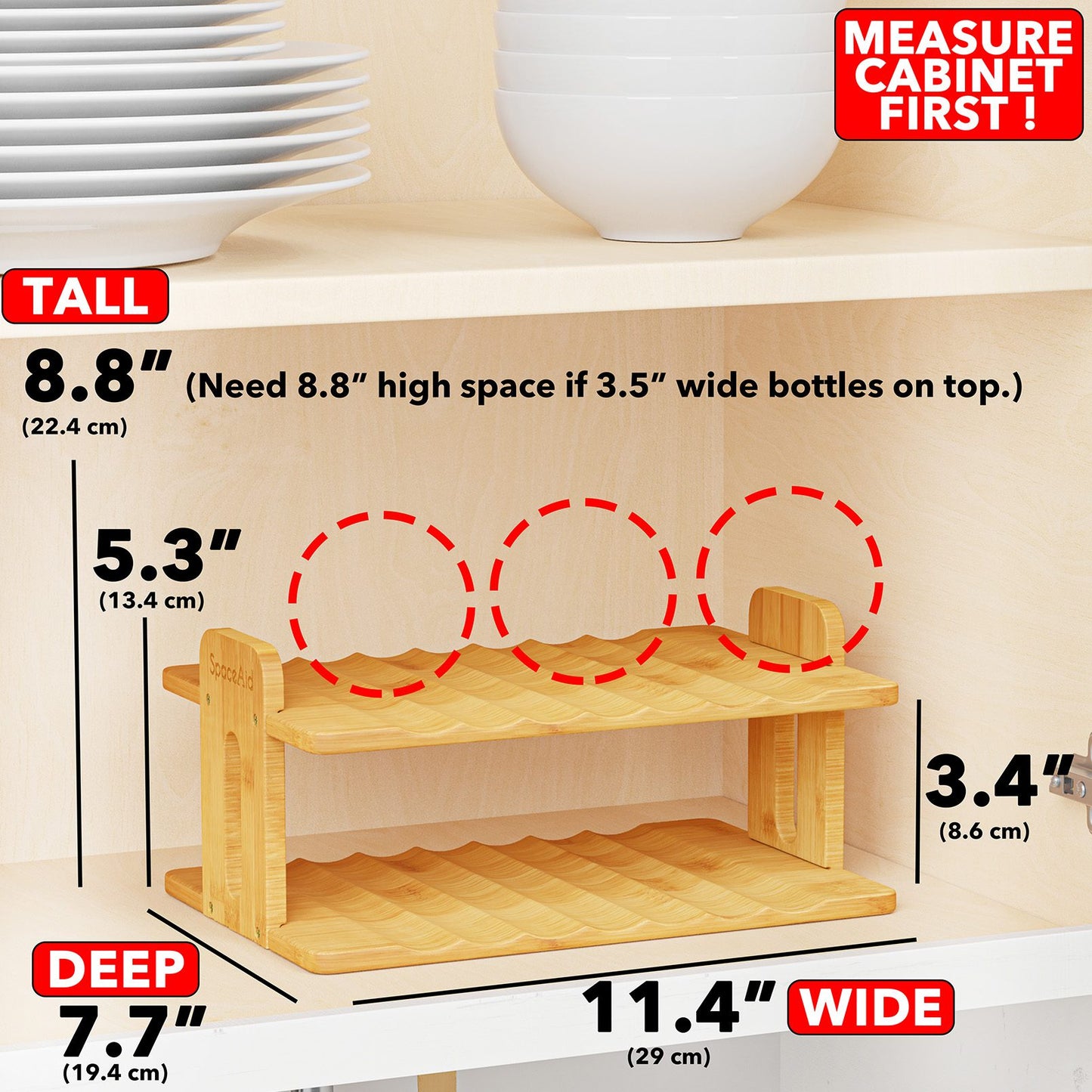 Water Bottle Storage Organizer