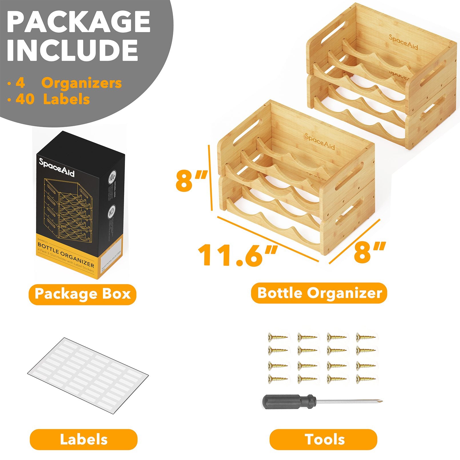 Best water bottle organizer