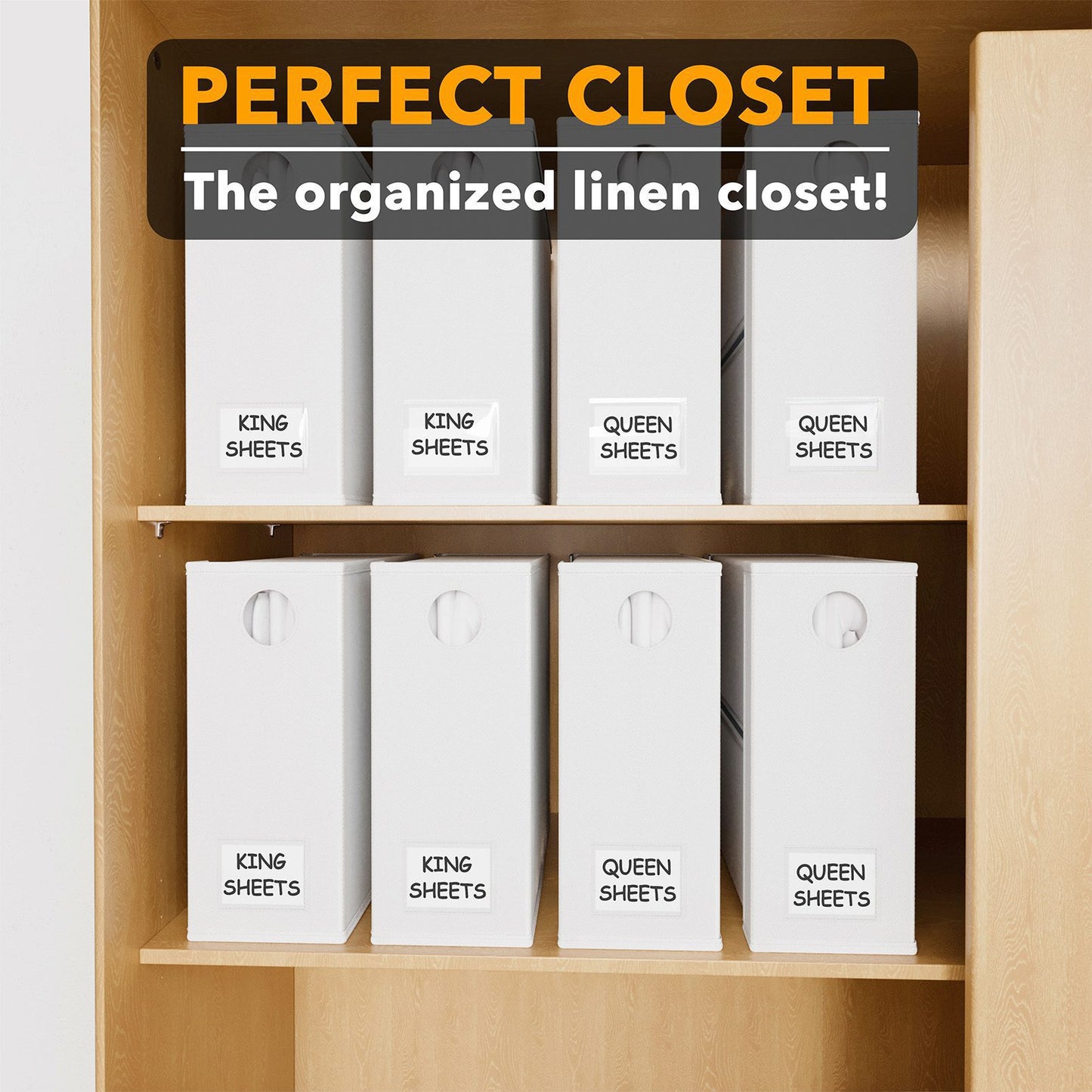 bed sheet storage organizer