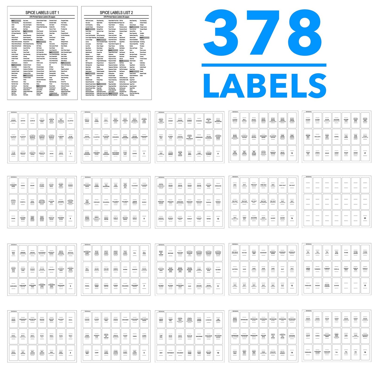 empty glass spice bottles with labels
