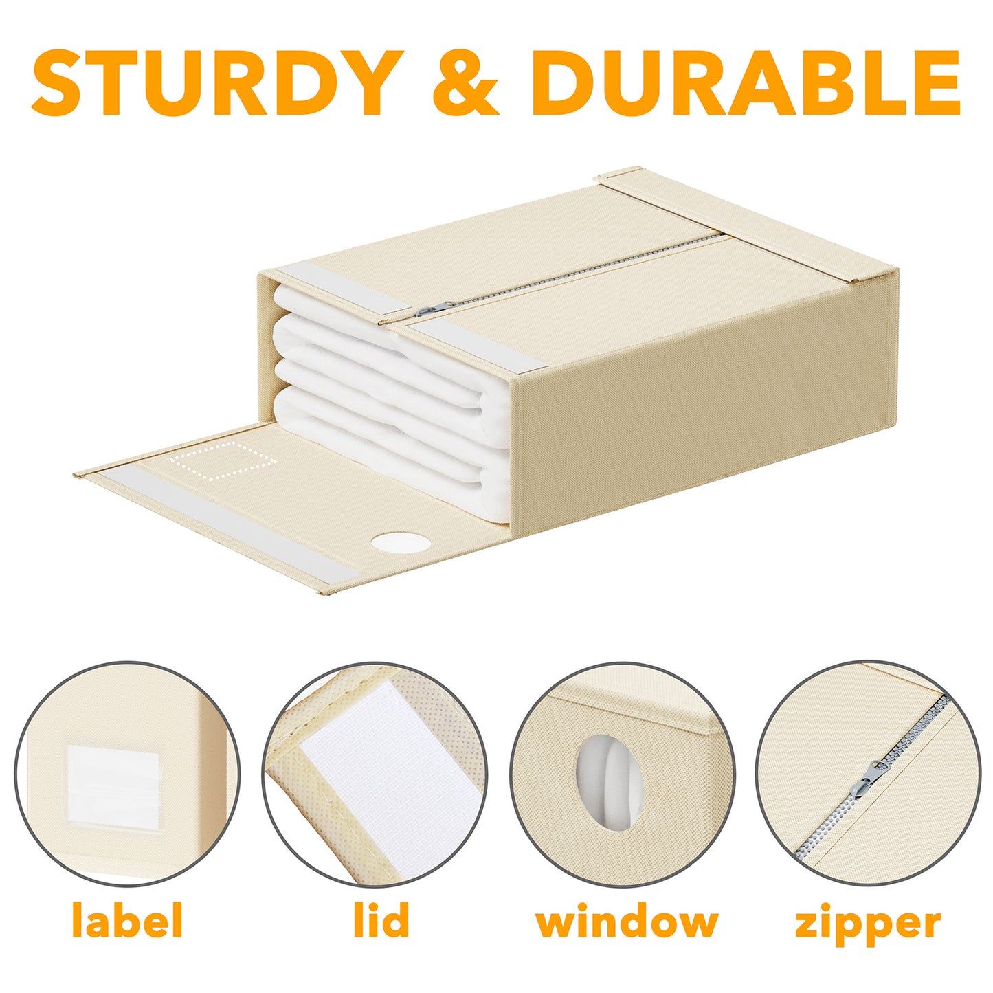 Foldable Bed Sheet Organizer