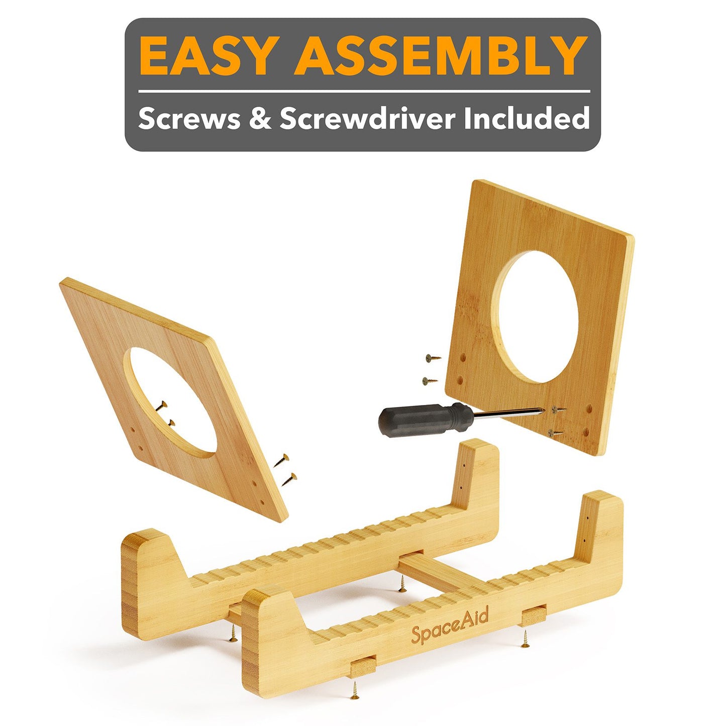 SpaceAid vinyl record organizer