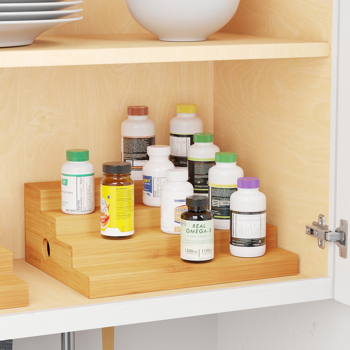 ladder spice rack