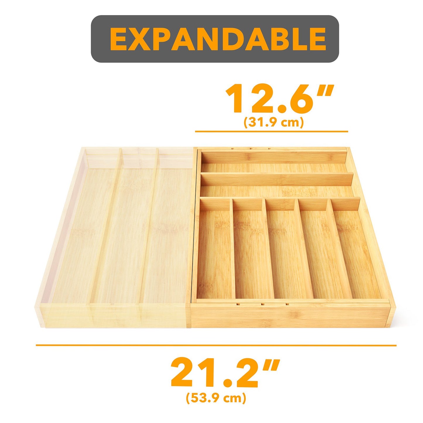 expandable silverware organizer