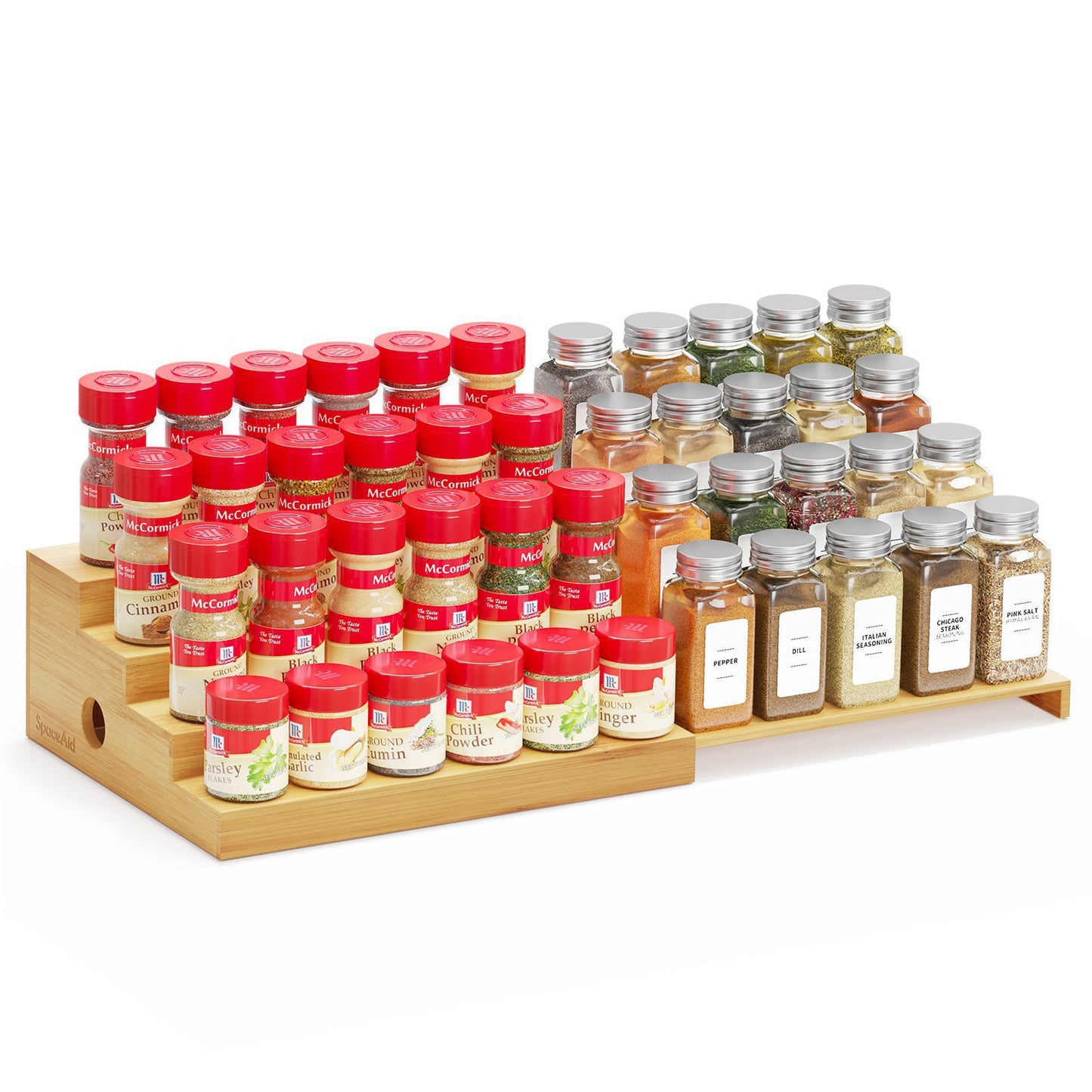 ladder spice rack