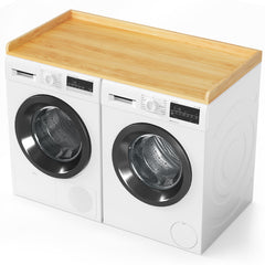 SpaceAid Over Washer Dryer Shelf, Maple Wood SpaceAid Over Washer Dryer Shelf, Maple Wood