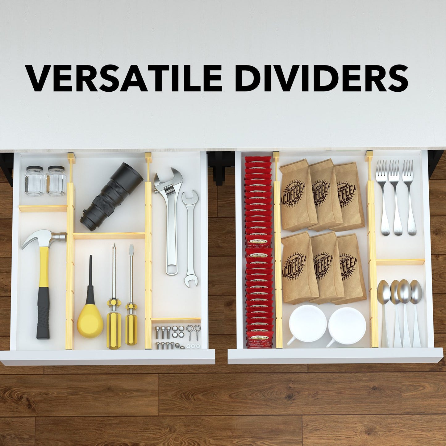 bamboo drawer divider inserts
