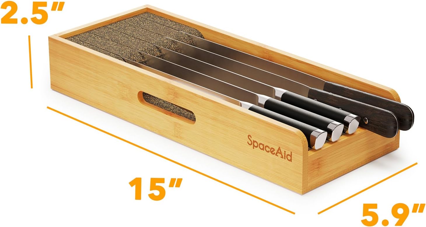 SpaceAid knife drawer organizer