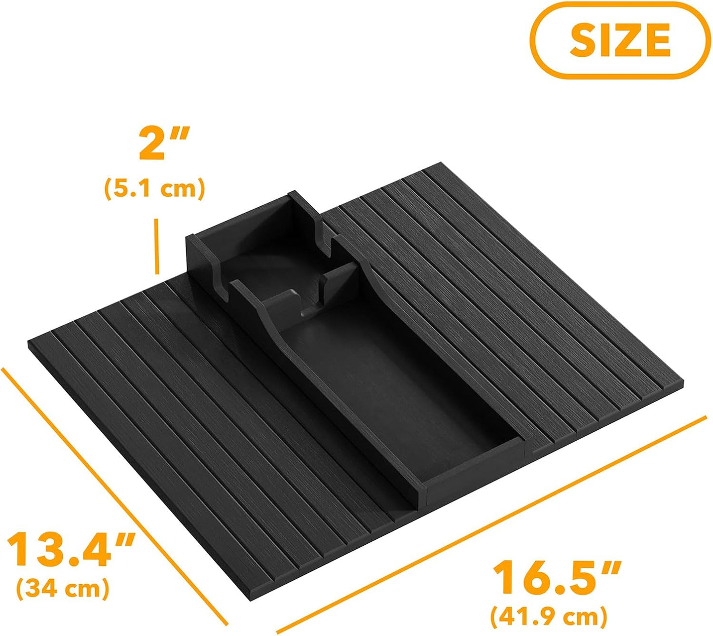 Cup Holder for Couch Black