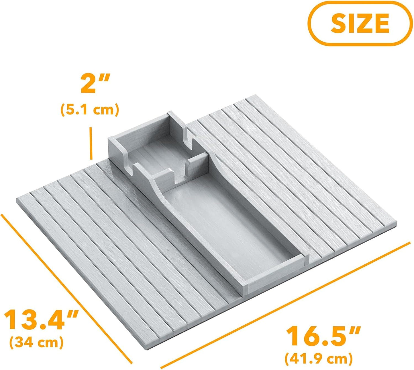 Couch Cup Holder Gray