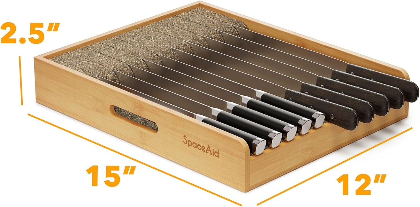 SpaceAid knife drawer organizer