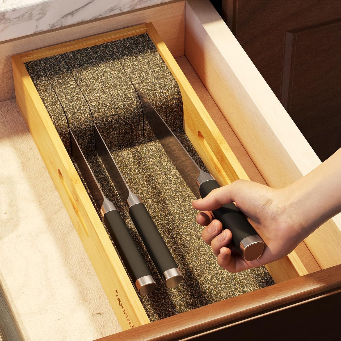 SpaceAid knife drawer organizer