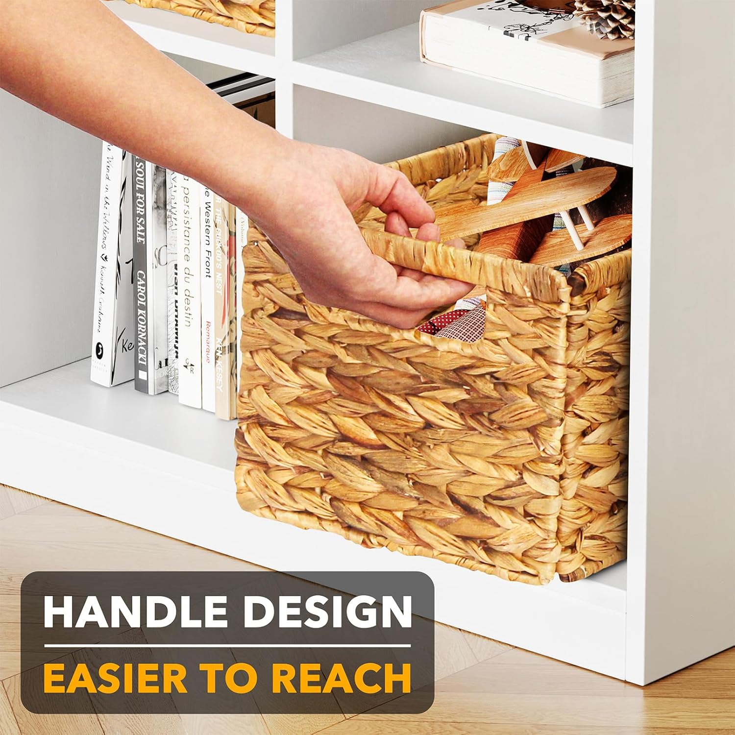 6-Pack Rattan Baskets
