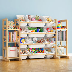 Toy Storage Organizer with 6 Shelves and 12 Bins Toy Storage Organizer with 6 Shelves and 12 Bins