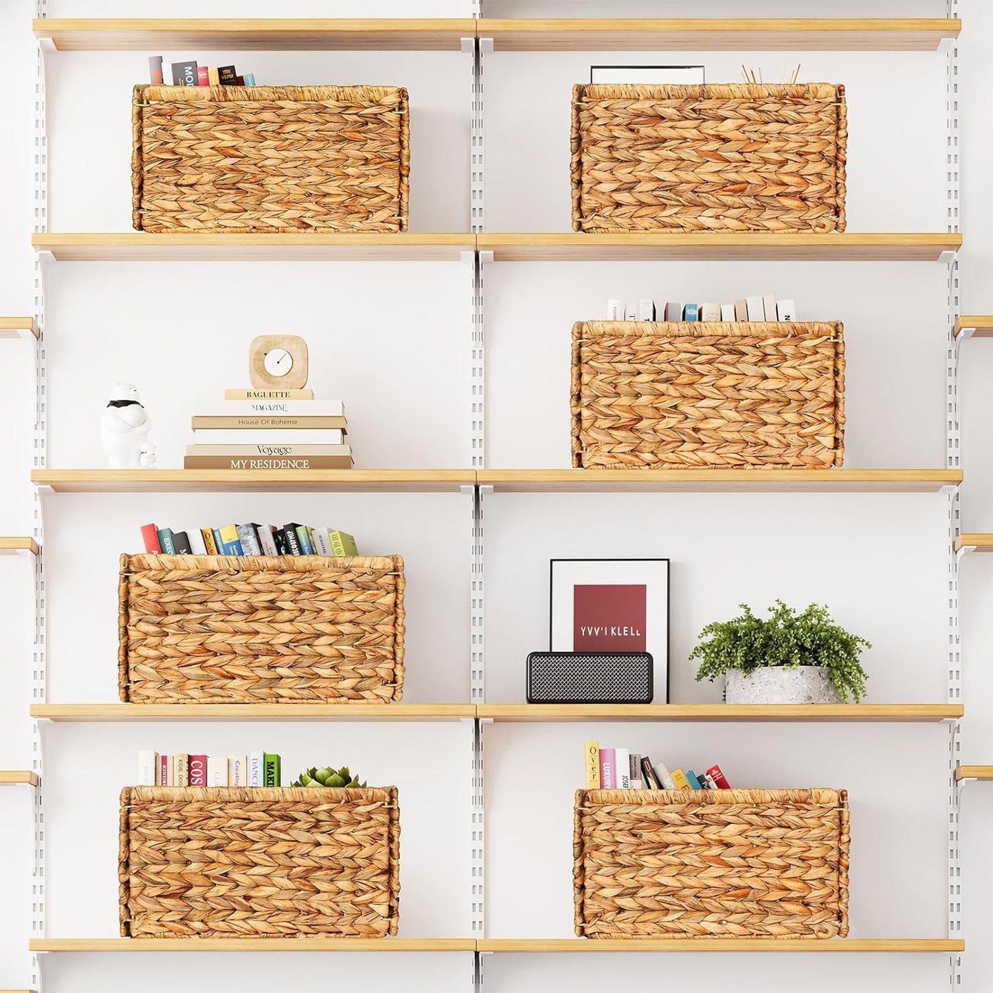 6-Pack Rattan Baskets