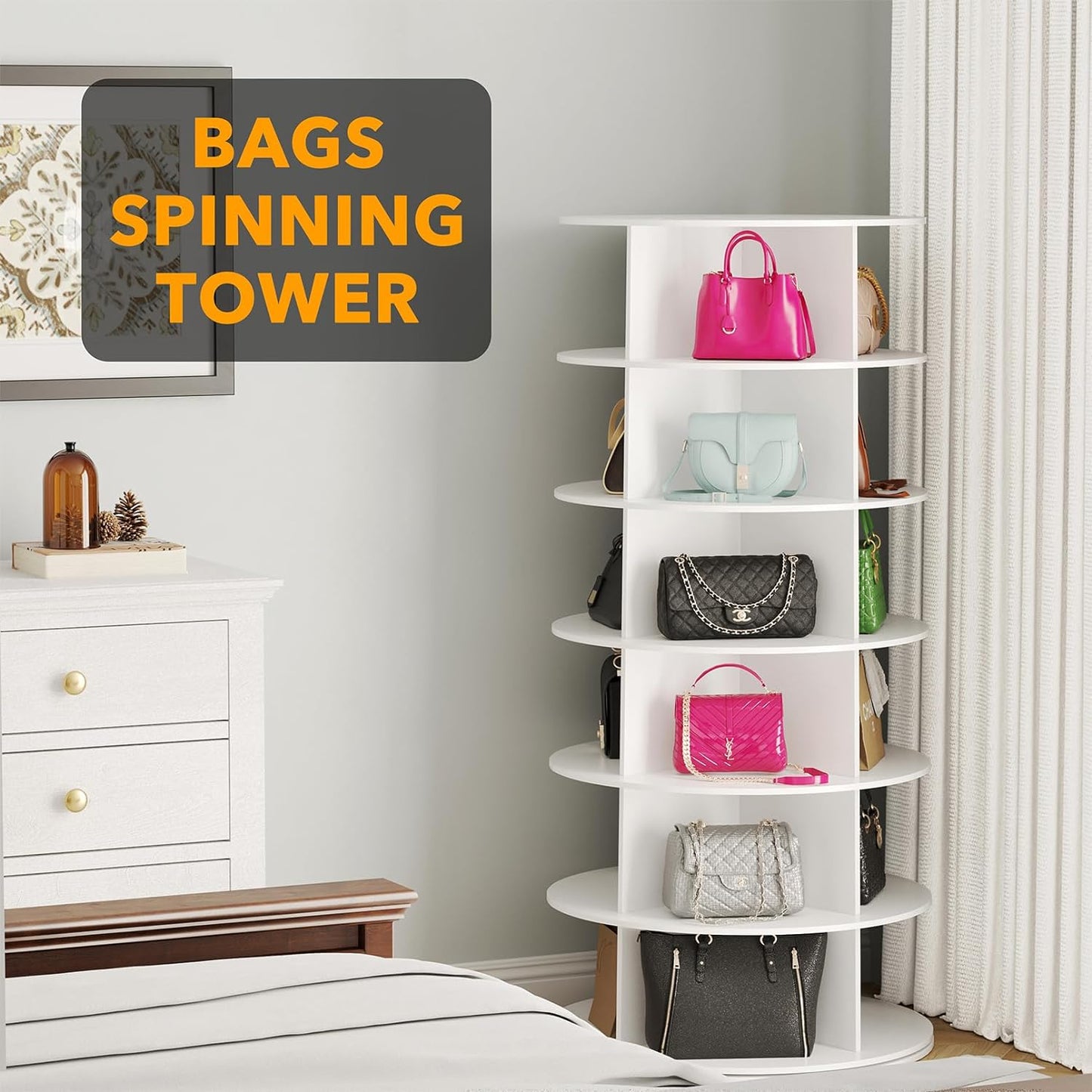 Revolving Shoe Rack