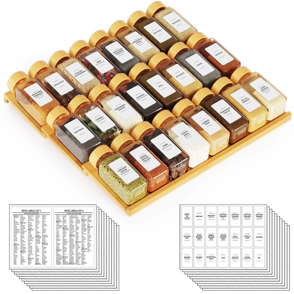 spice drawer organizer