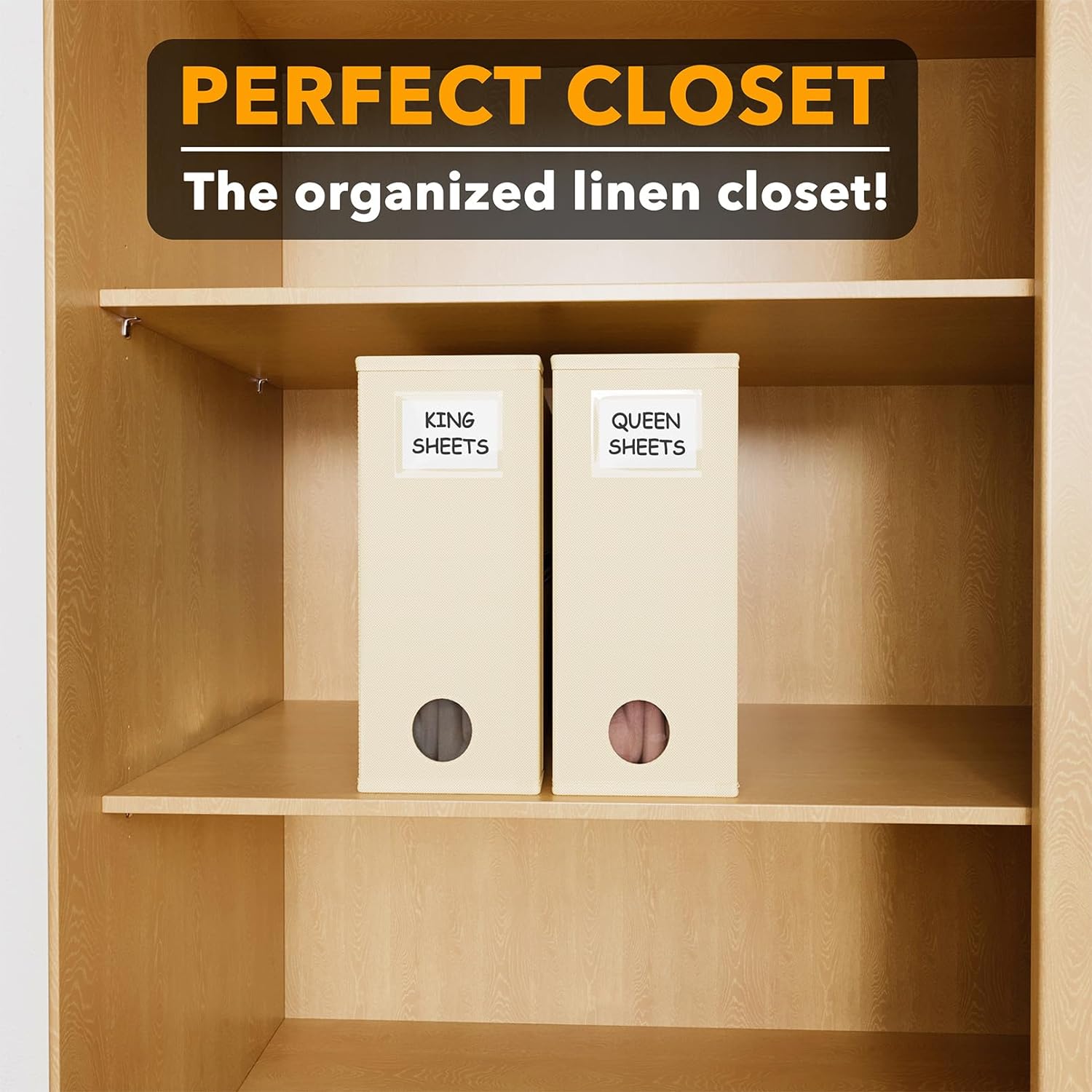 Bed sheet set organizer