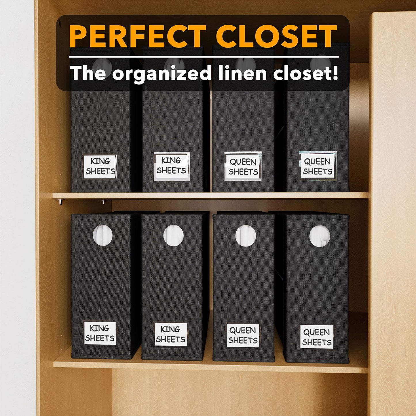 Bed sheet storage organizer