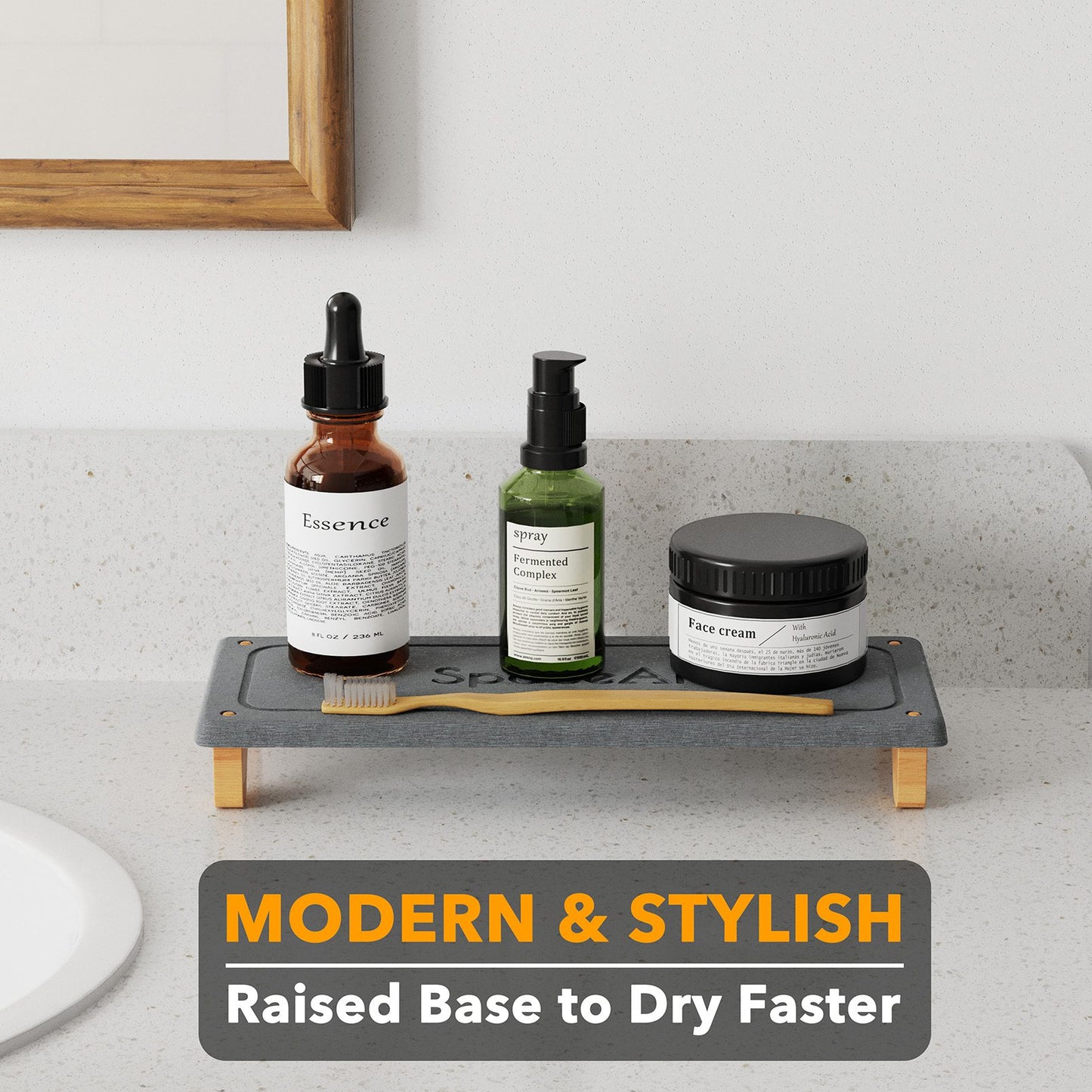 black sink caddy