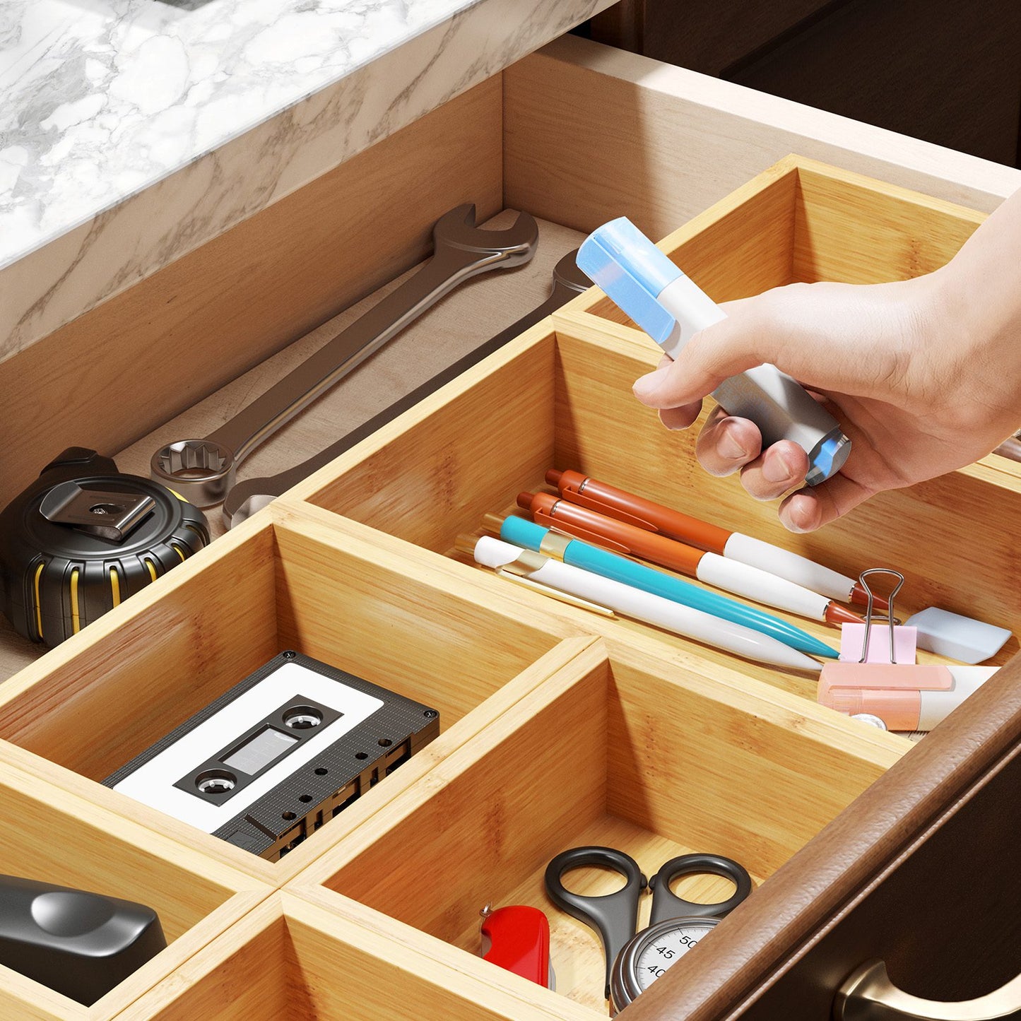 SpaceAid drawer storage box