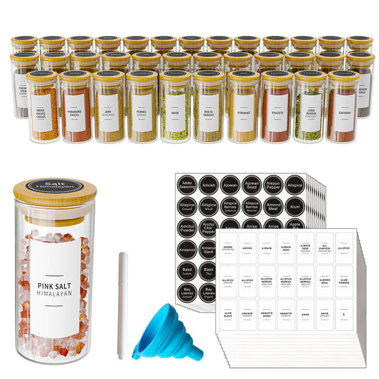 empty spice jars