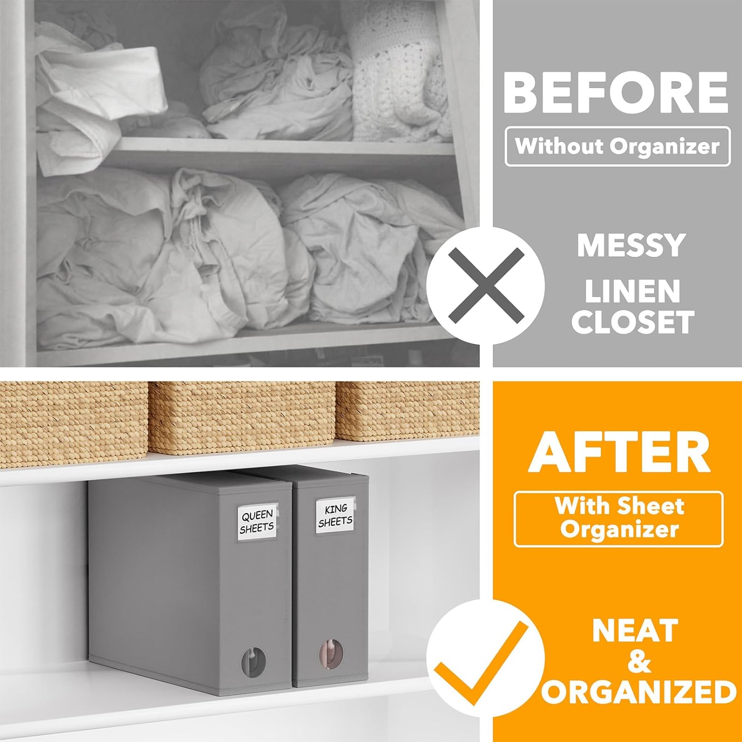 Foldable Sheet Organizer