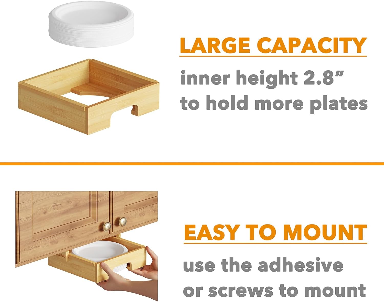 Paper Plate Dispenser