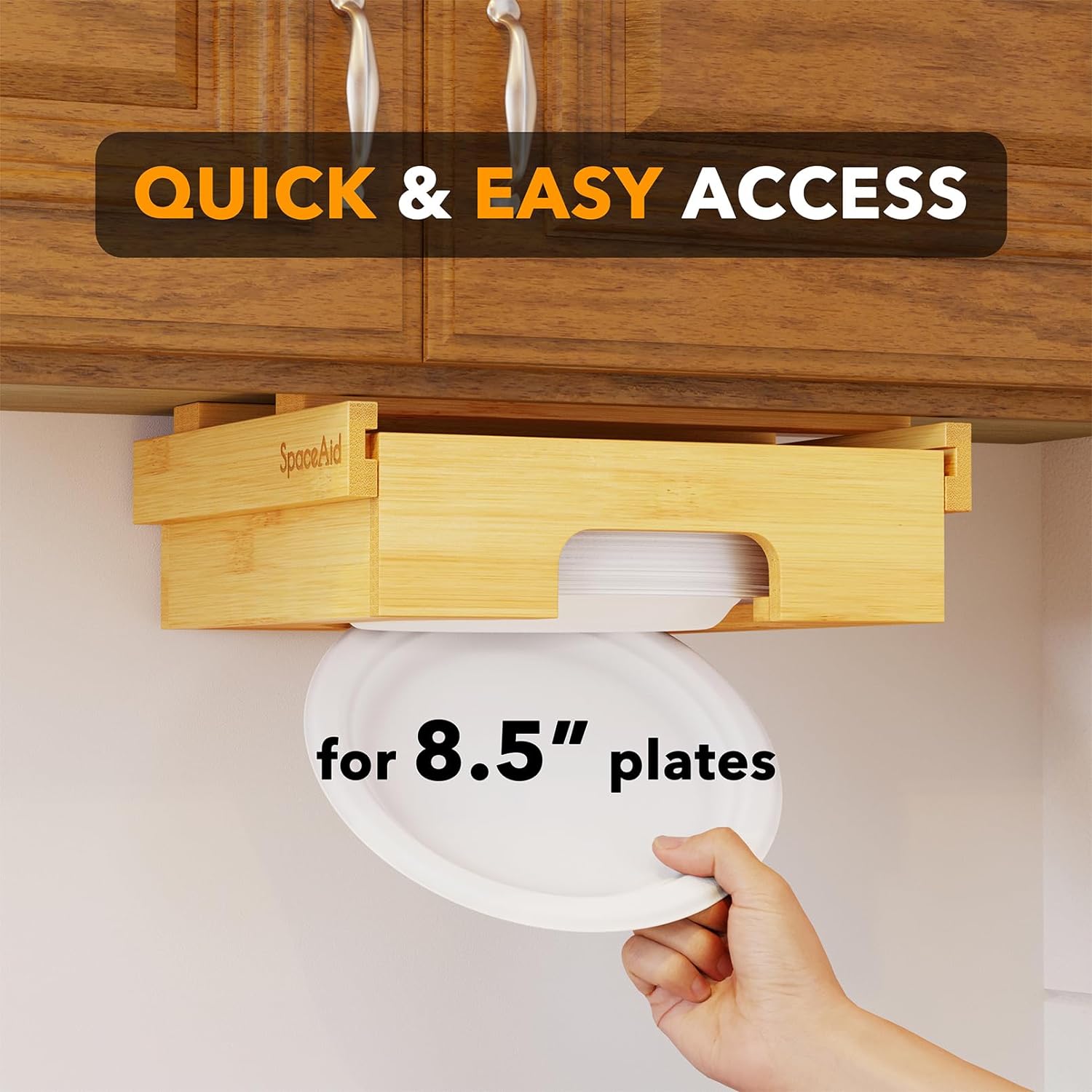 paper plate dispenser