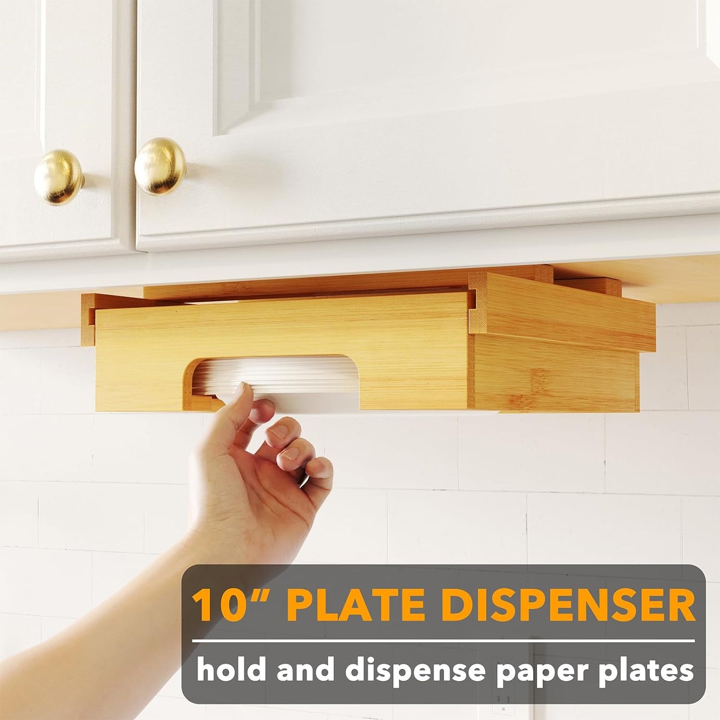paper plate organizer