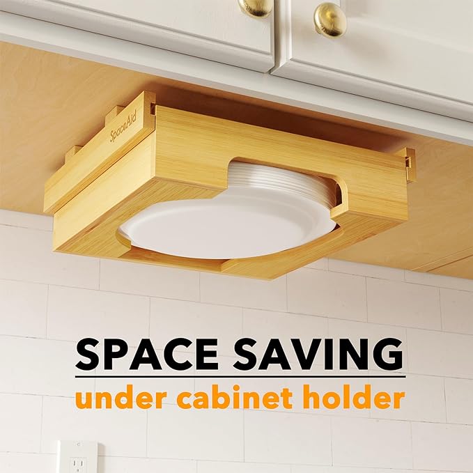 paper plate organizer