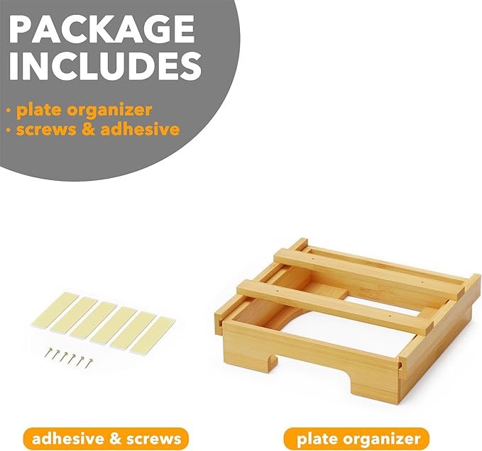 paper plate organizer