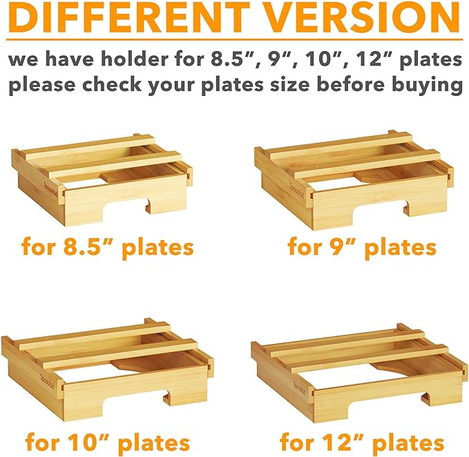 paper plate organizer