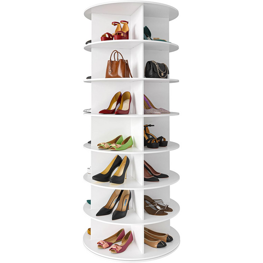 rotating shoe rack