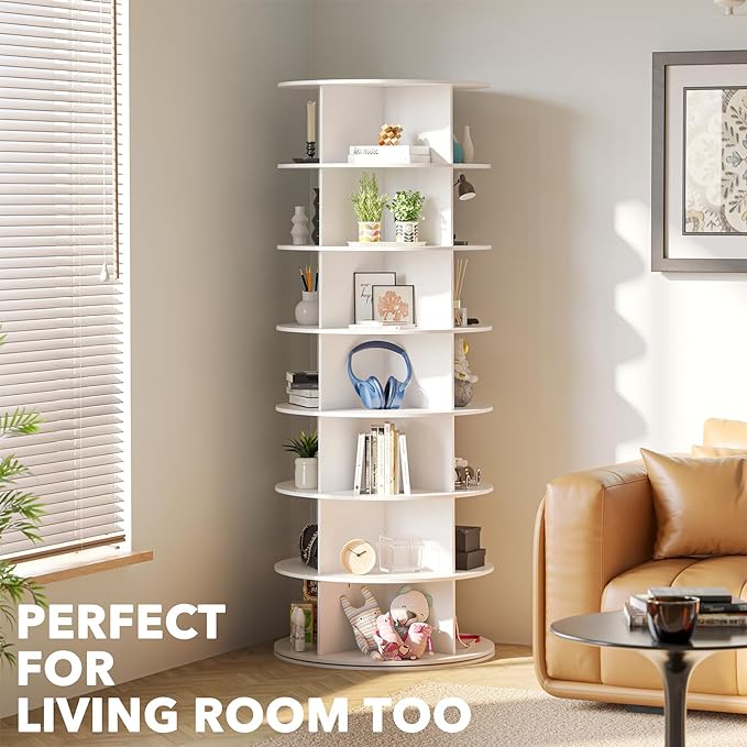 rotating shoe rack
