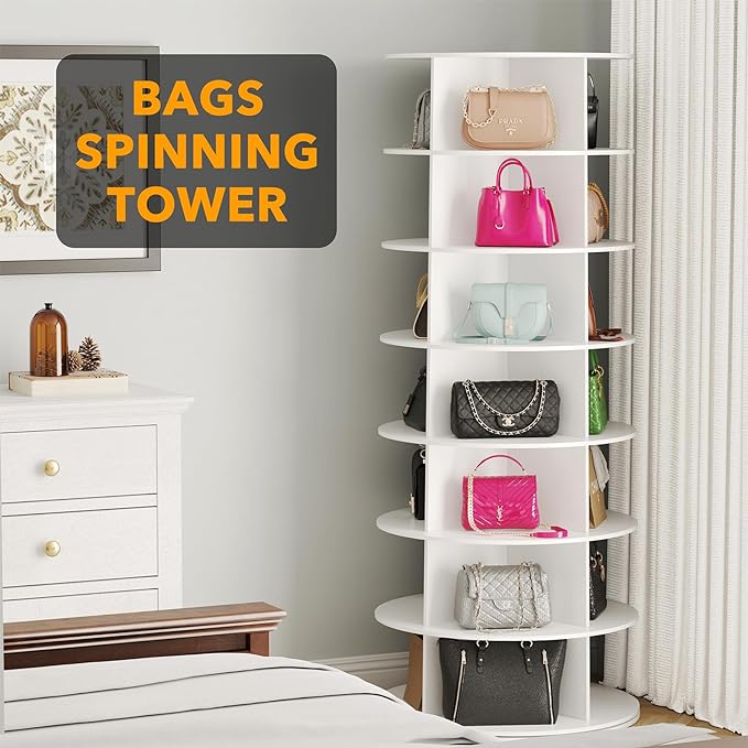 rotating shoe rack