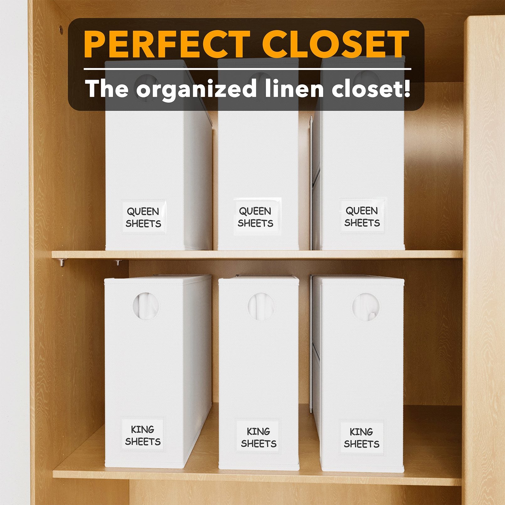 Bed sheet storage organizer