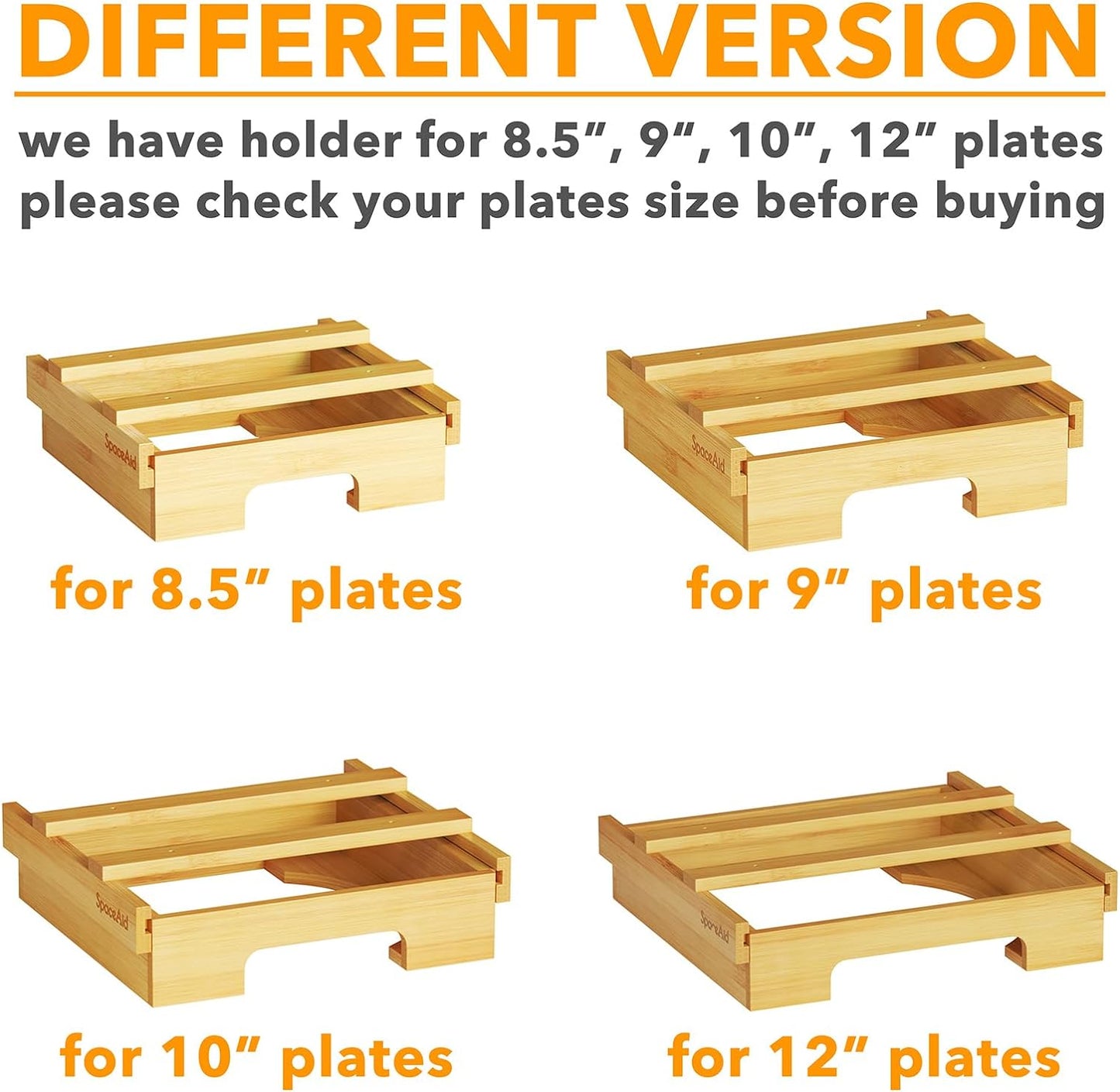 Under Cabinet Paper Plate Holder