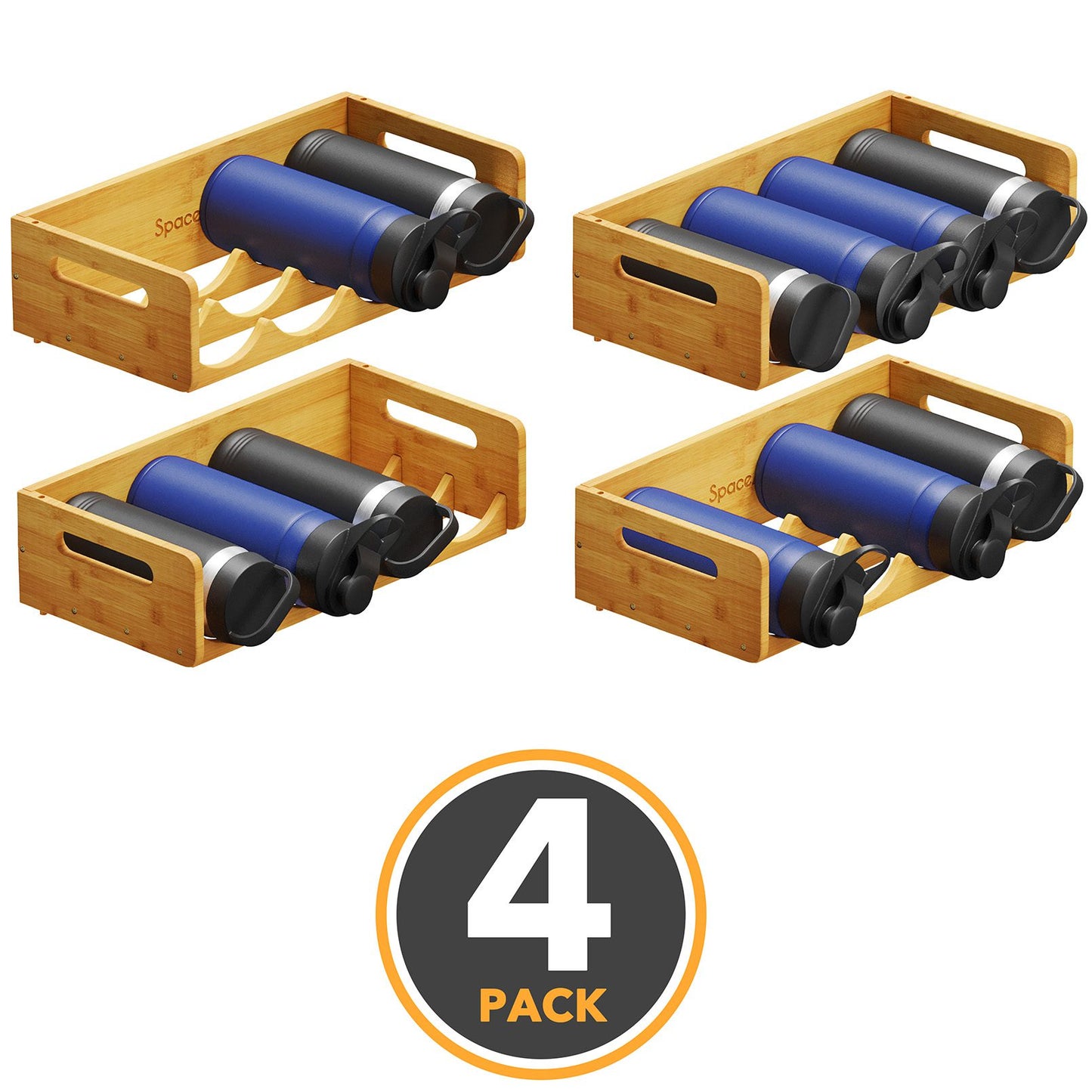 SpaceAid water bottle storage rack
