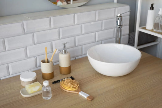 SpaceAid Sink Caddy Made of Diatomaceous Earth: A Functional, Beautiful, and Fast Drying Solution for Your Sink