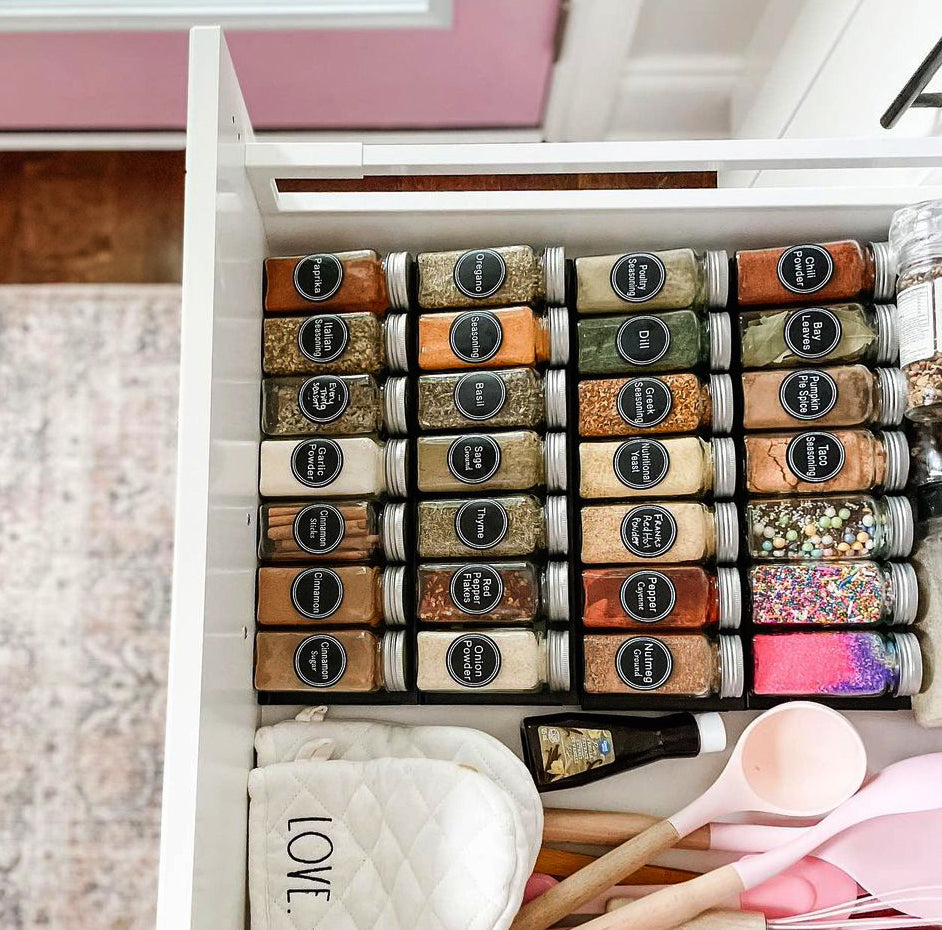 The Importance Of A Well-Organized Spice Cabinet Or Drawer And Tips For Proper Storage And Labeling